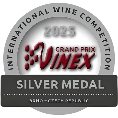 GRAND PRIX VINEX 2025 - stříbrná medaile - Národní vinařské centrum Valtice